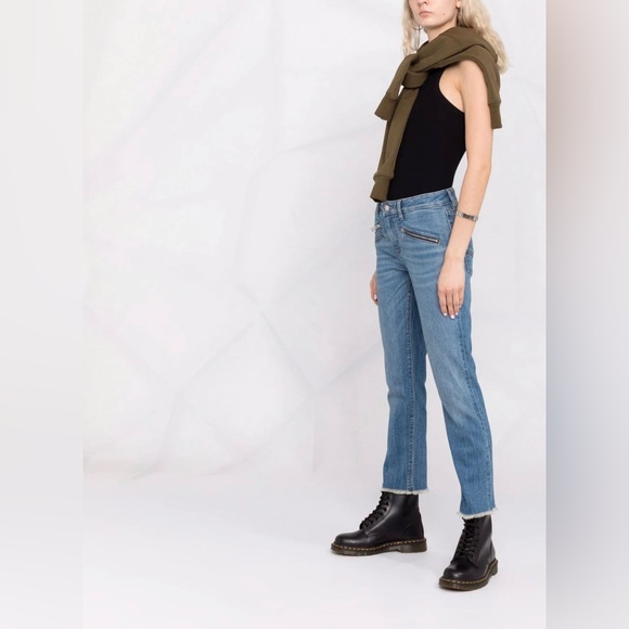 ZADIG & VOLTAIRE Ava Slim-Cut Cropped Jeans - Picture 2 of 15